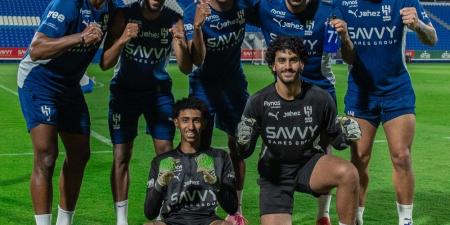 مشاركة الدوليين في تدريبات الهلال استعداداً لمباراة الخليج - الآن نيوز