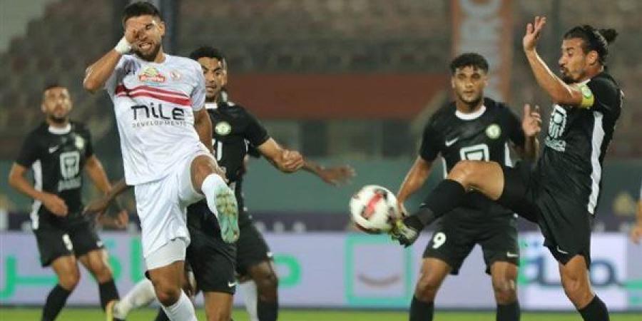 الزمالك ينهي الشوط الأول متقدمًا على البنك الأهلي بهدف ناصر ماهر - الآن نيوز